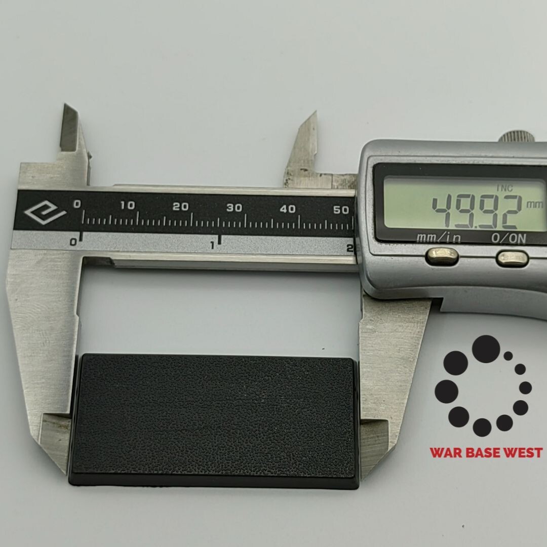 Lot Of 20 25mm X 50mm Rectangular Calvary Bases Used For Warhammer Fantasy