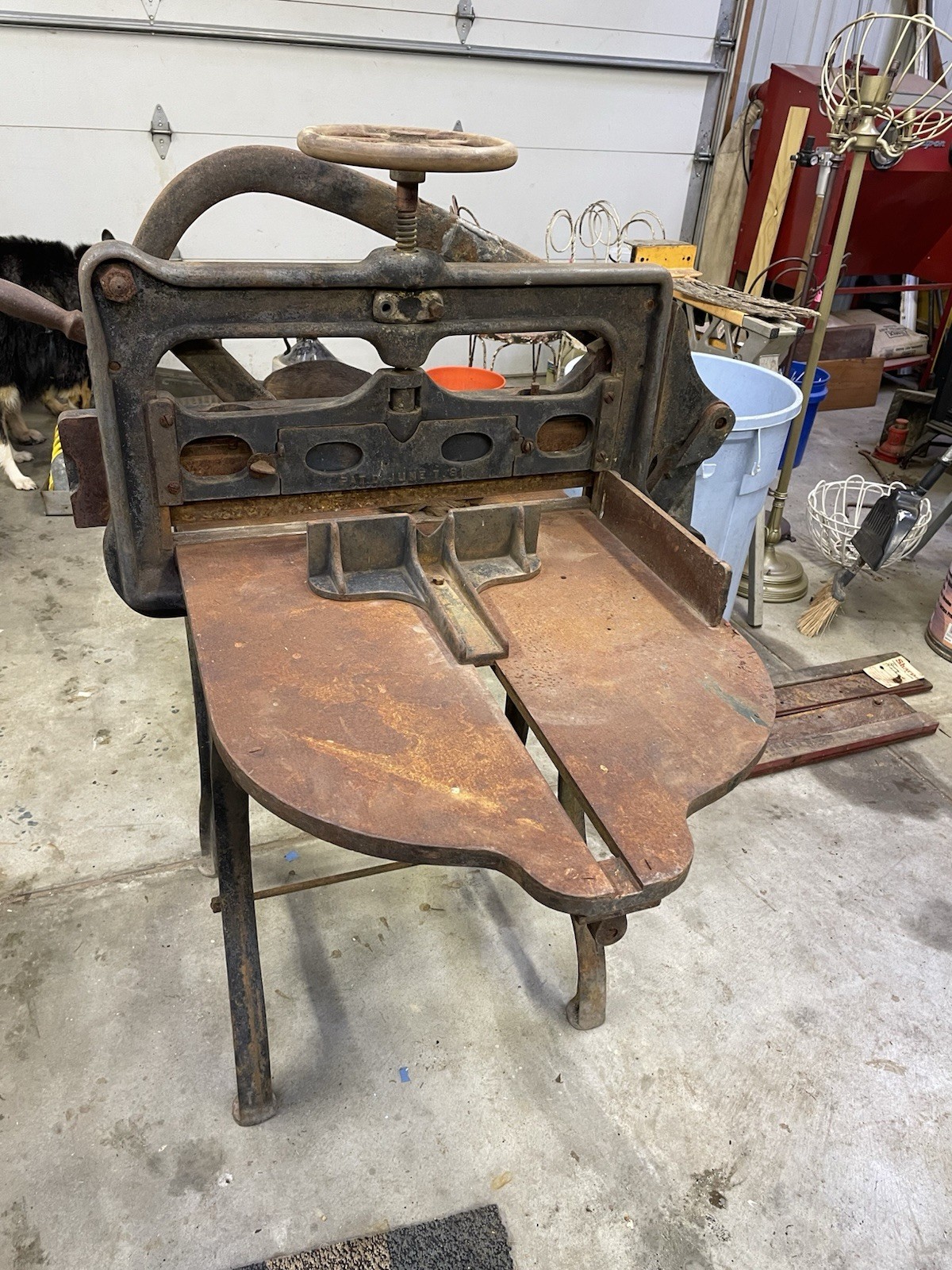 Antique “Paragon” Cardboard Cutter.