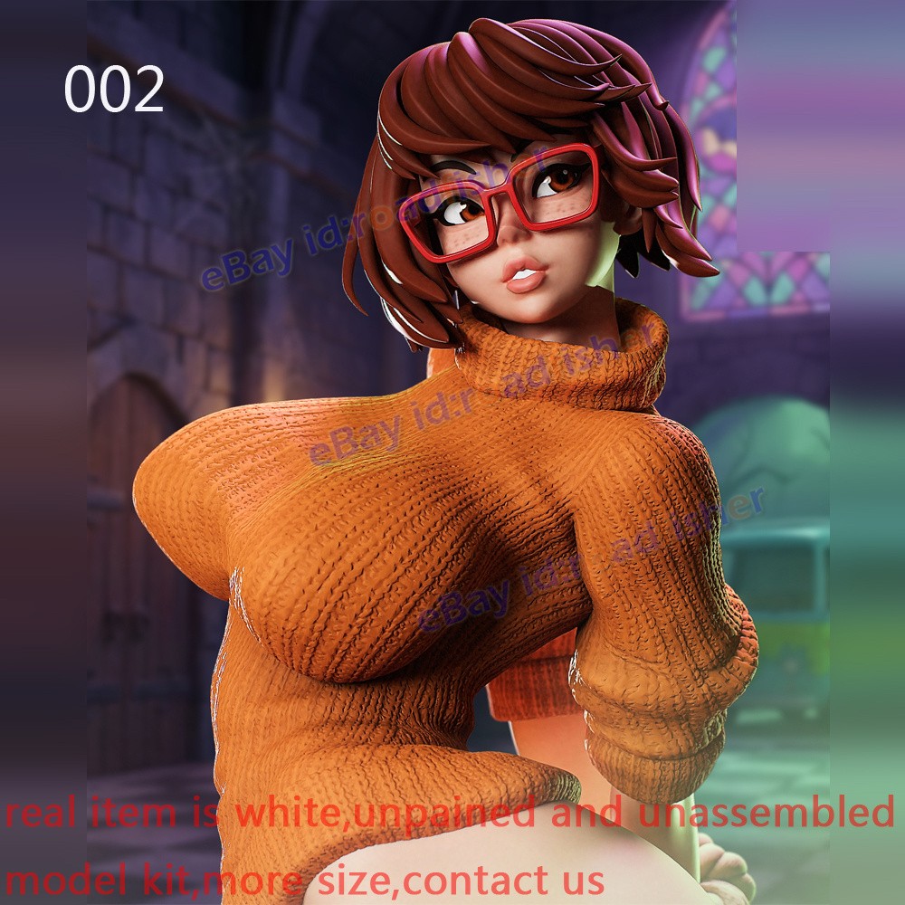 Velma Lady 1/12 1/8 1/6 1/4 1/3 Model Kit Unpainted Unassembled 3D Print 4 Ver