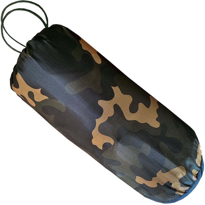 Military Style All Weather Poncho Liner Woobie Blanket Camo Sleeping Bag