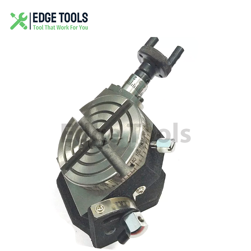 3"/75mm Tilting Rotary Table With 65 mm Mini Lathe Chuck For Milling Machine USA
