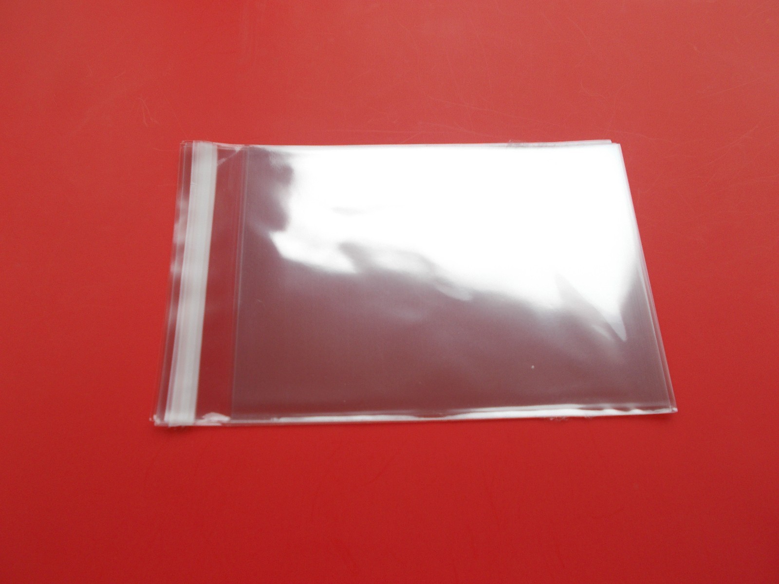 50 A7+ 5.4 x 7.25 Clear Resealable Cello Bag Plastic Envelopes Cellophane Bags