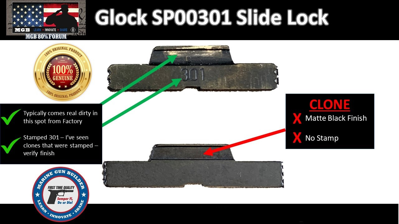 Glock 19 Lower Part Kit Gen 3 OEM G19 LPK Complete