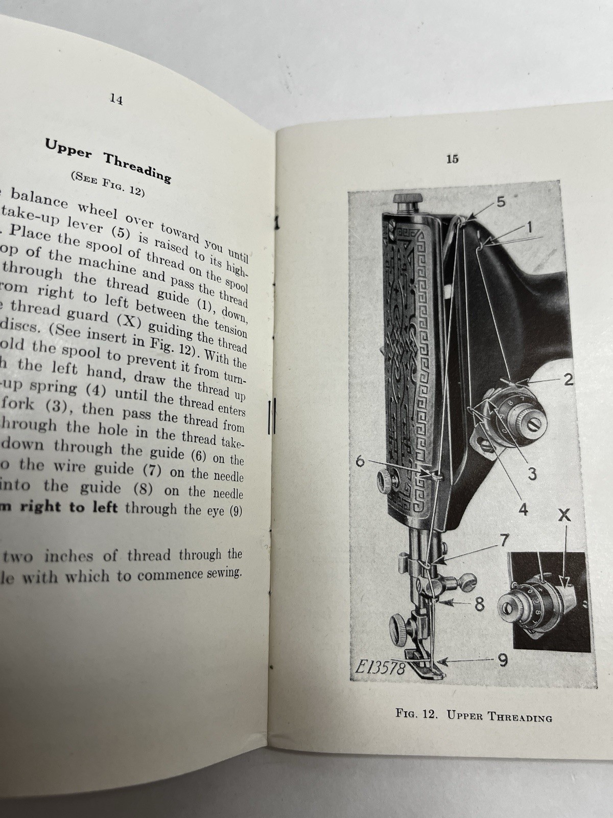 Singer 201-2 Electric Sewing Machine Owner's Manual Instruction Booklet 1941