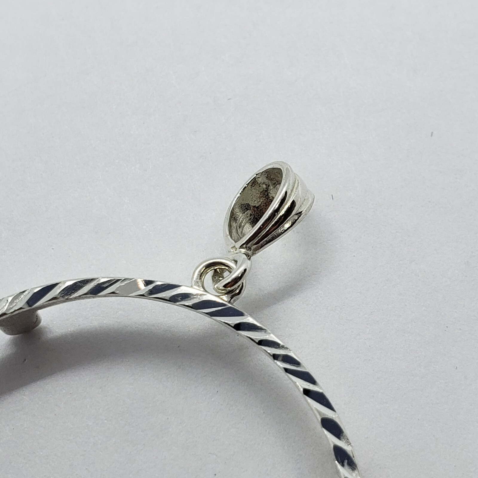 Sterling Silver 1 Onza Plata Libertad 36 mm Coins Bezel Prong Back Diamond Cut