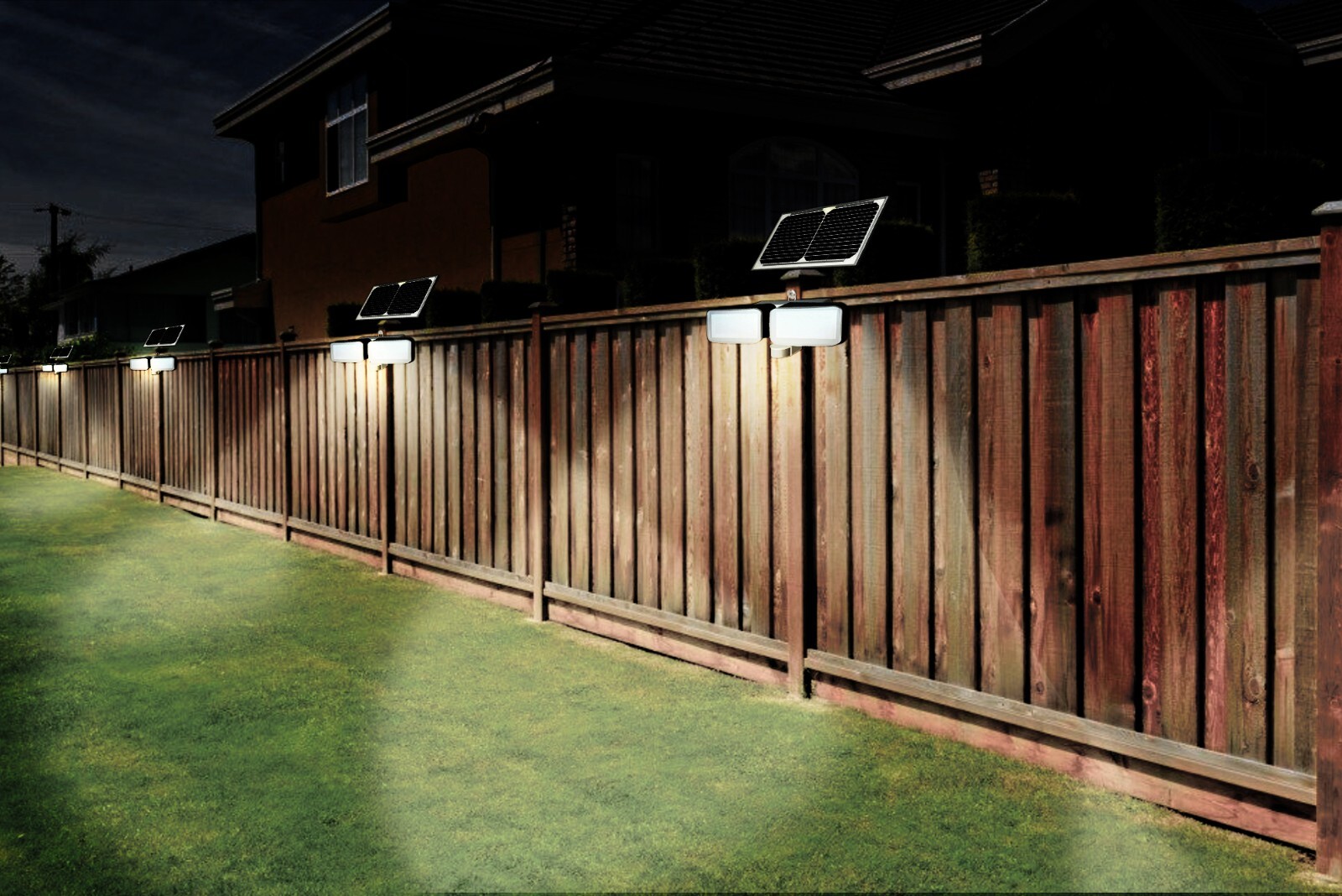 Solar AI-SMART Motion Sensor All-Night Illuminate 10W/1200LM Security light