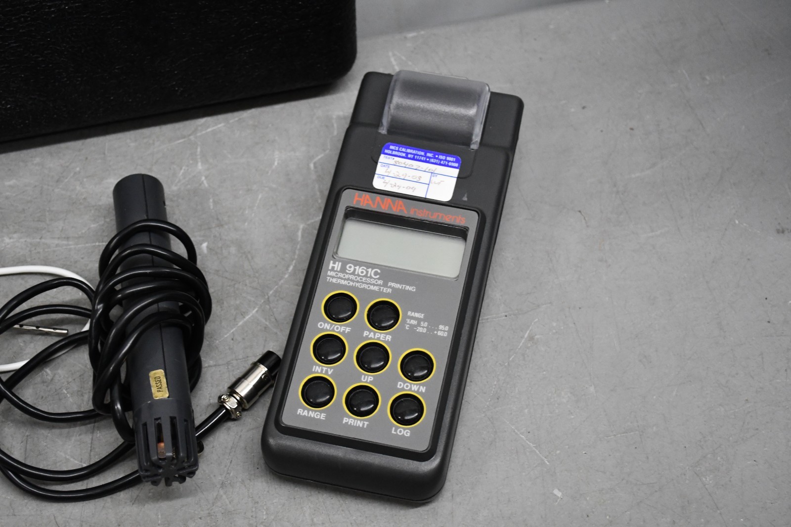 ^ Hanna Instruments HI 9161C Microprocessor Printing Temperature Humidity Meter