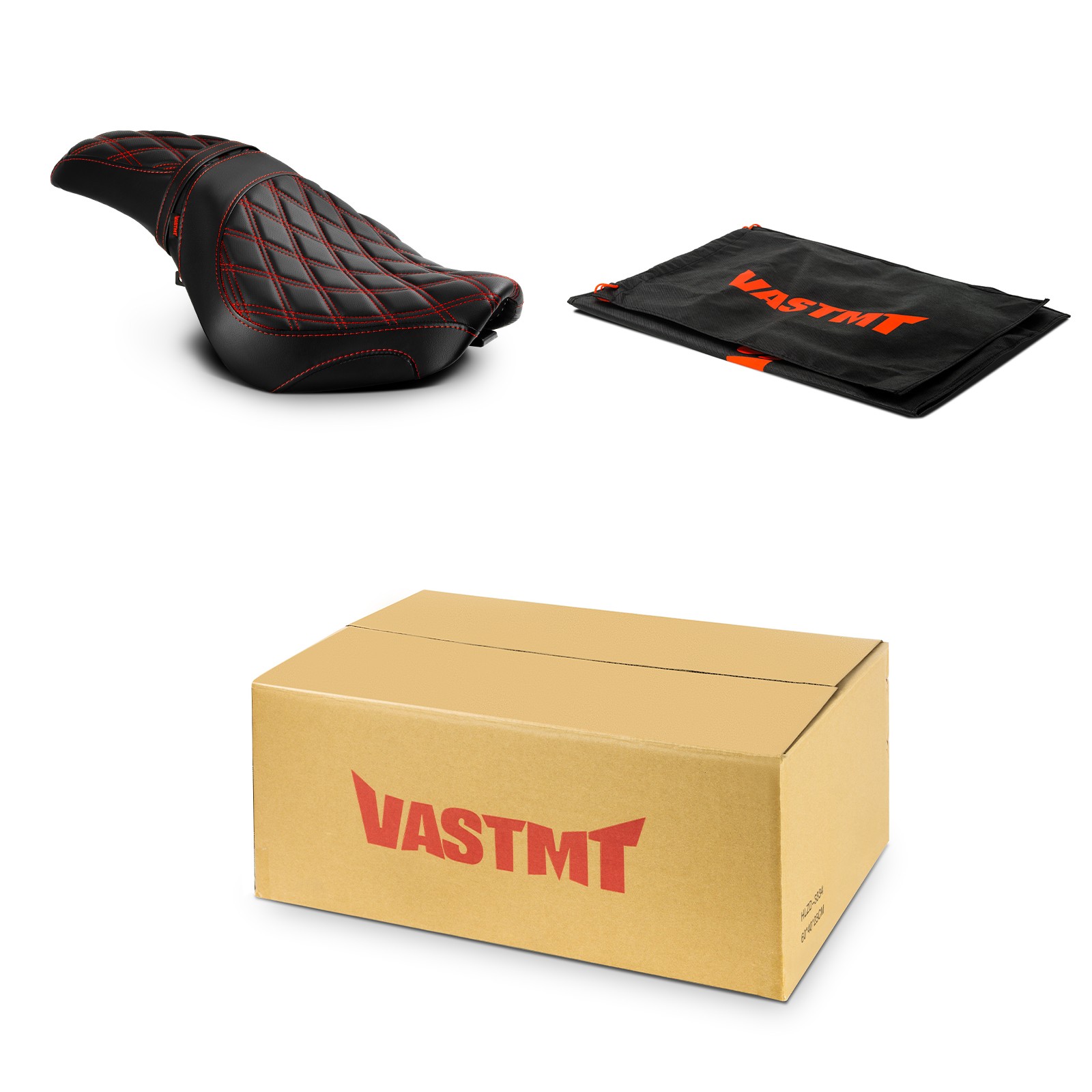 Comfortable 2-Up Softer Thicker Seat For Honda Shadow Spirit VT750C2 2007-2014