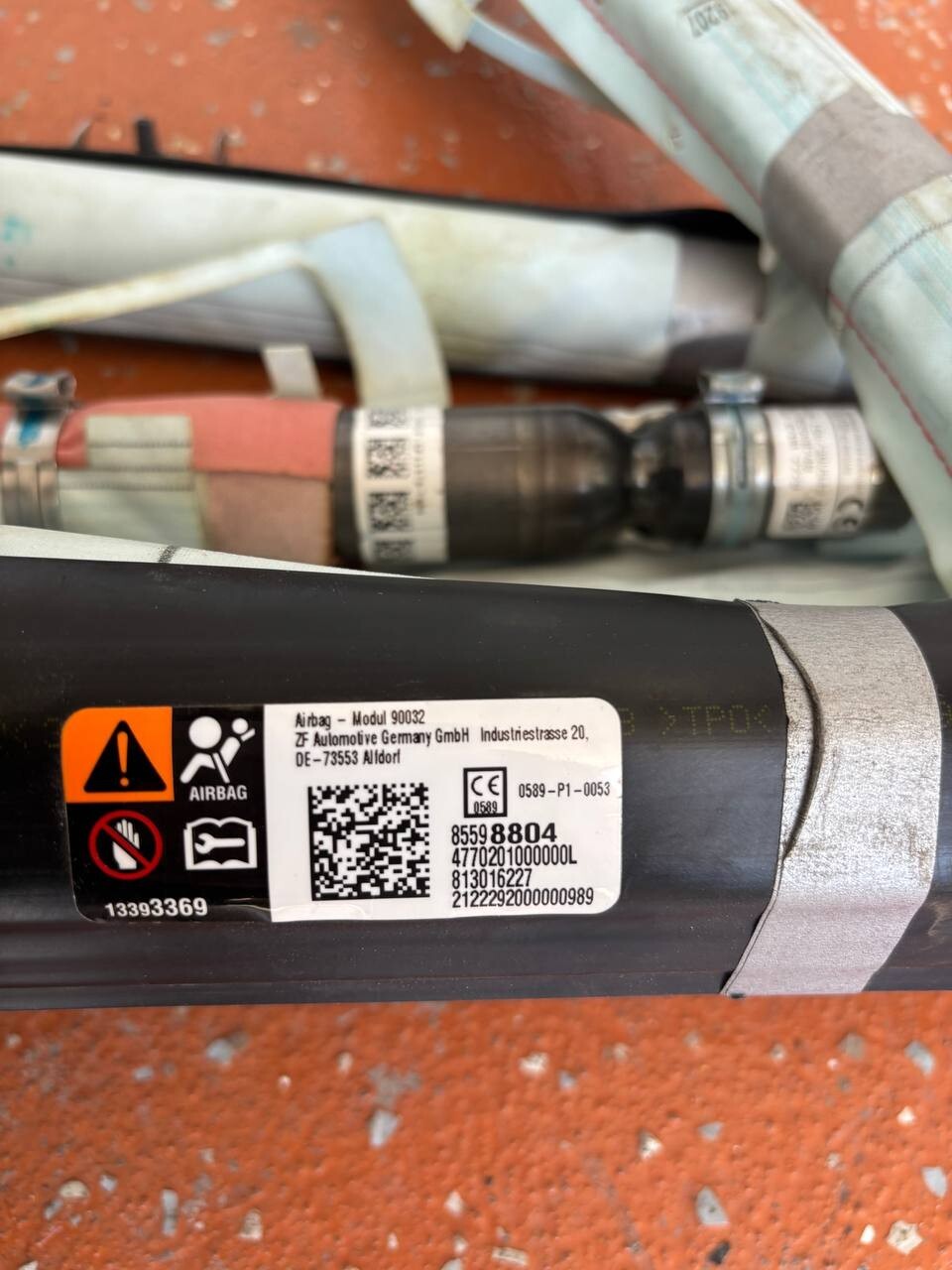 2019-2024 Chevy Silverado 1500 Left & Right Roof Airbag SET OEM EXTENDED CAB