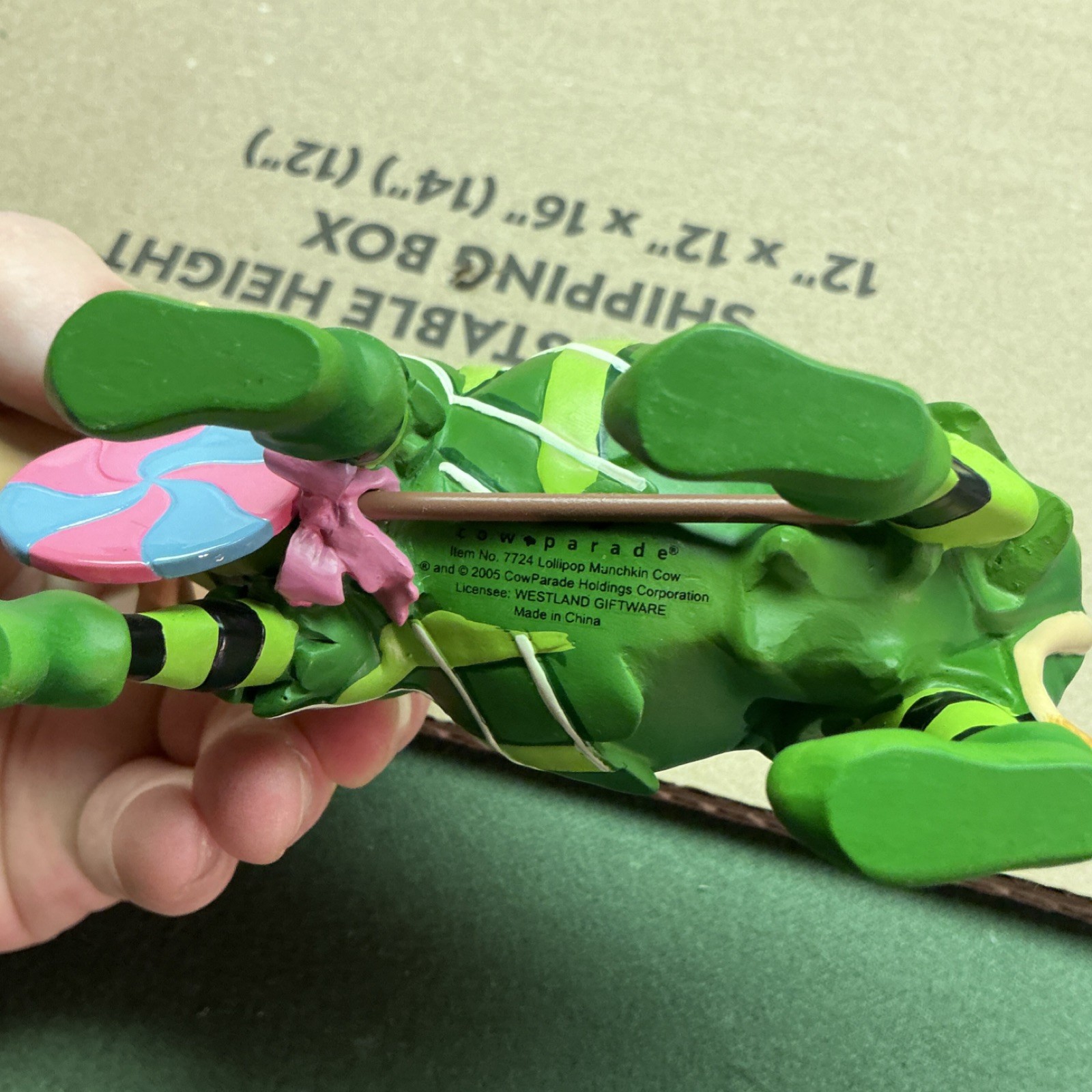 CowParade Wizard of Oz Cow Figurine Set Resin COMPLETE SET 6 1/2 long by 5 tall