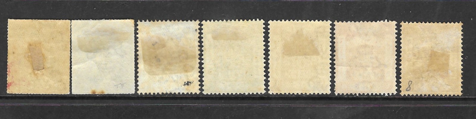 Palestine under British Mandate 1918 Sc# 2/8 MLH/VF