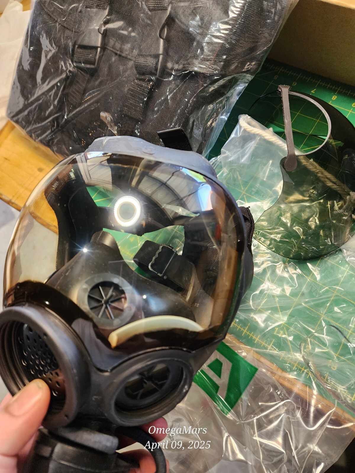 MSA Millennium Gas mask Small. Police Surplus, NEVER USED. Full kit here