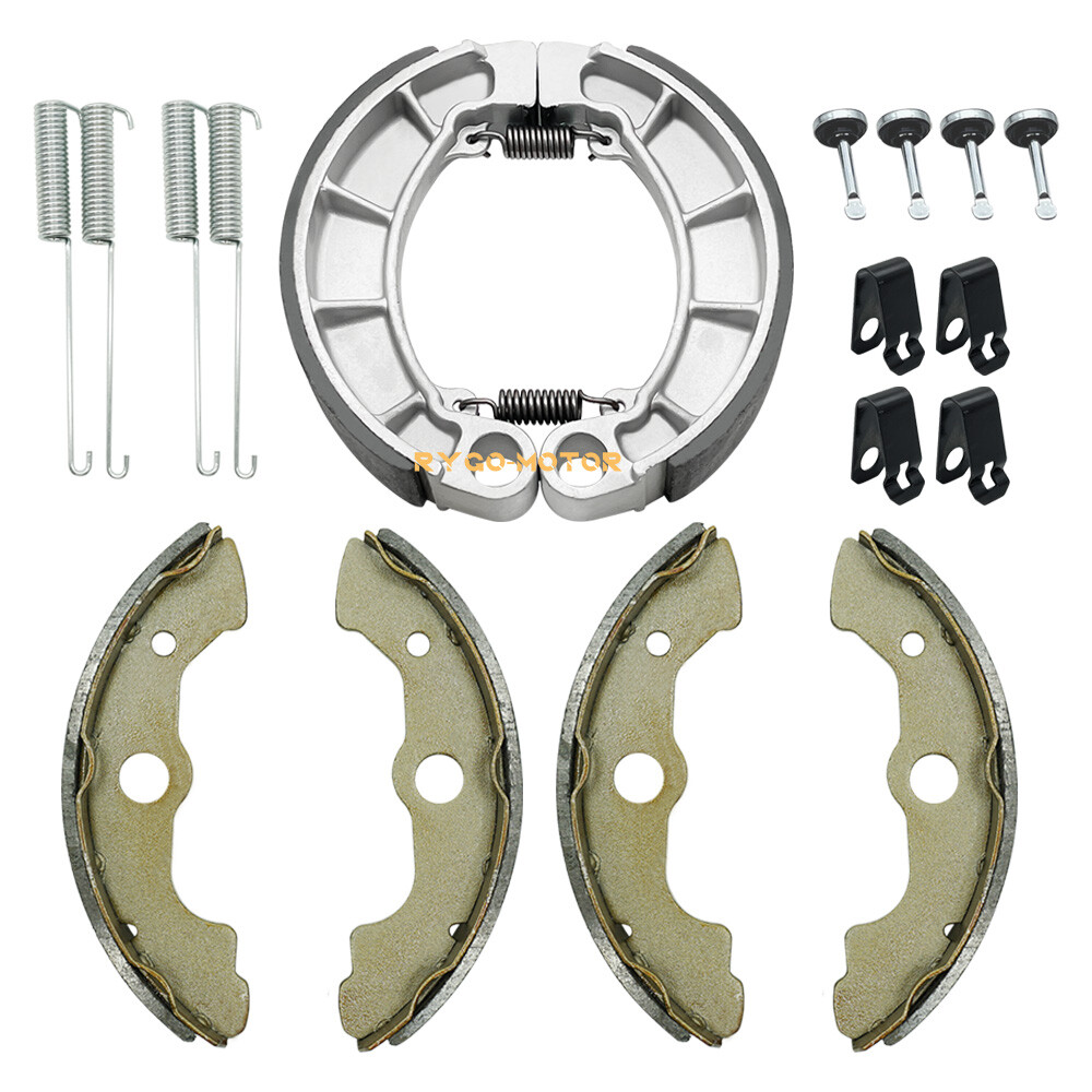 Front & Rear Brake Shoes Kit for Honda Foreman 400 450 TRX400FW TRX450FE/450FM