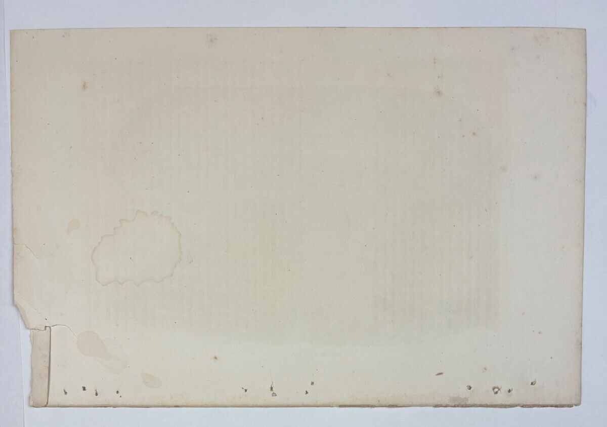 Antique 1850s Cumberland Gap Civil War Print Engraving Nathaniel Orr