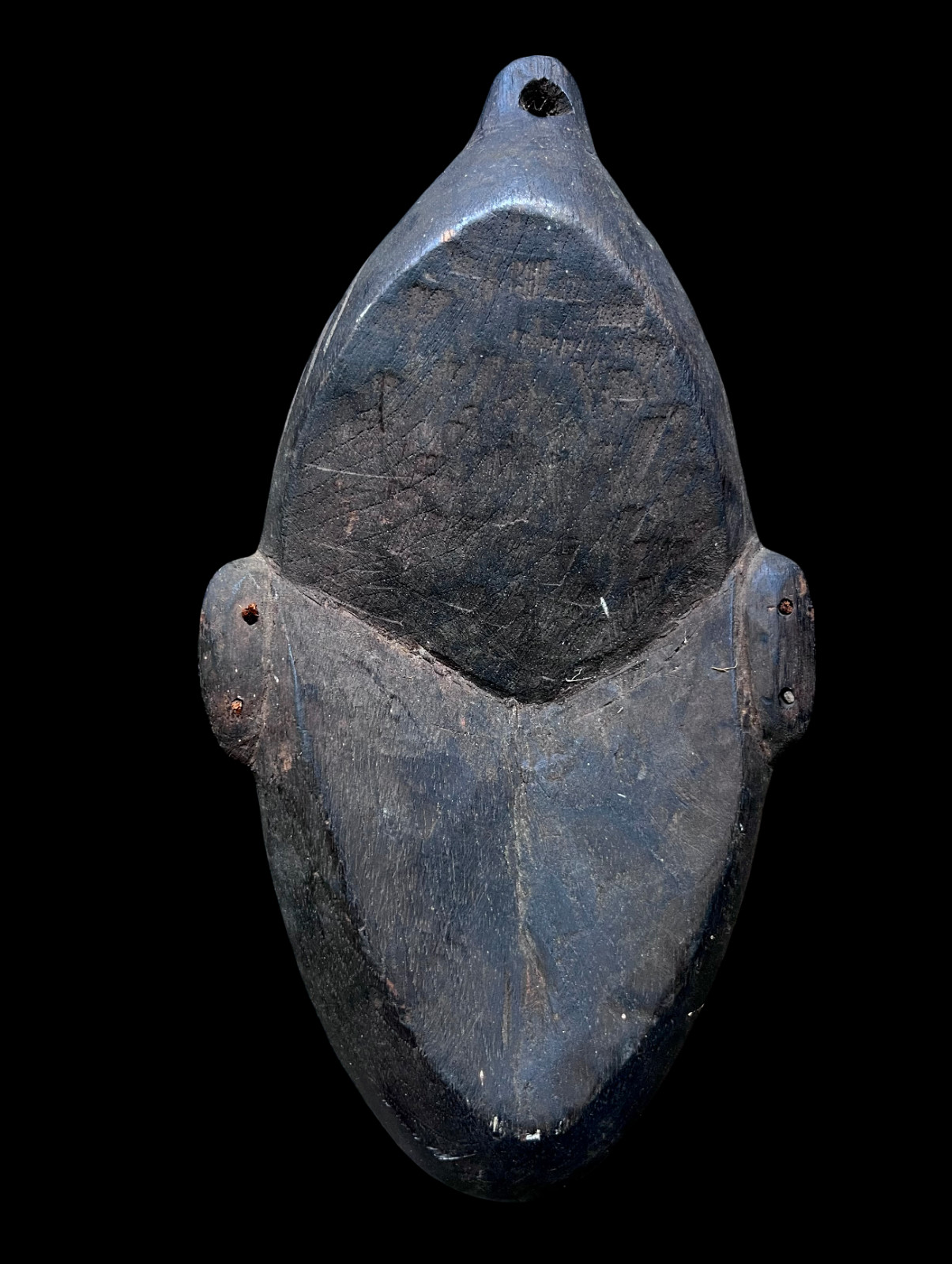 Striking Old Gable Mask - Middle Sepik Papua New Guinea 1950's