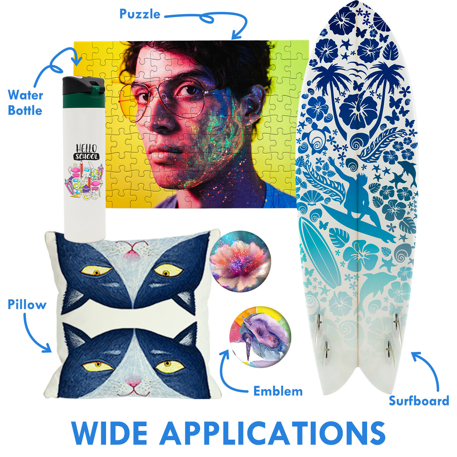 600ML Koala Sublimation Ink for Epson 2720 2760 2800 2803 2850 4800 15000 ecotan