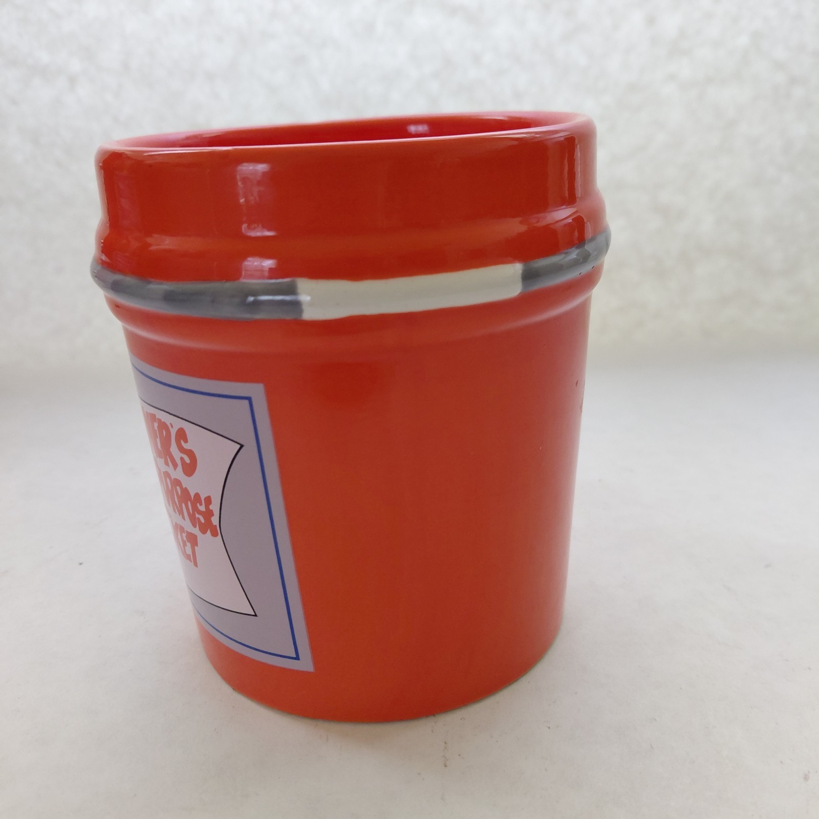 The Home Depot Homer's All Purpose Orange Bucket Mug Mr. Christmas 2015