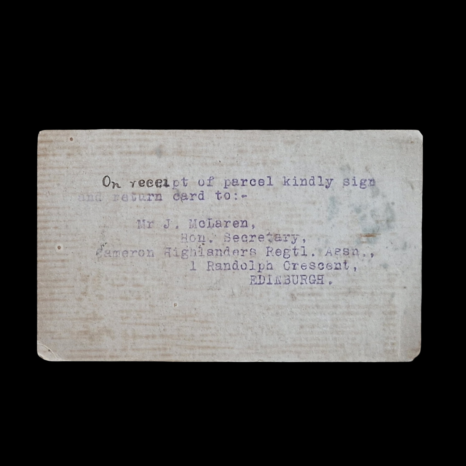 Cameron Highlanders PIPER WW1 Medal Trio 1914 Christmas Tin from Girvan, Ayr