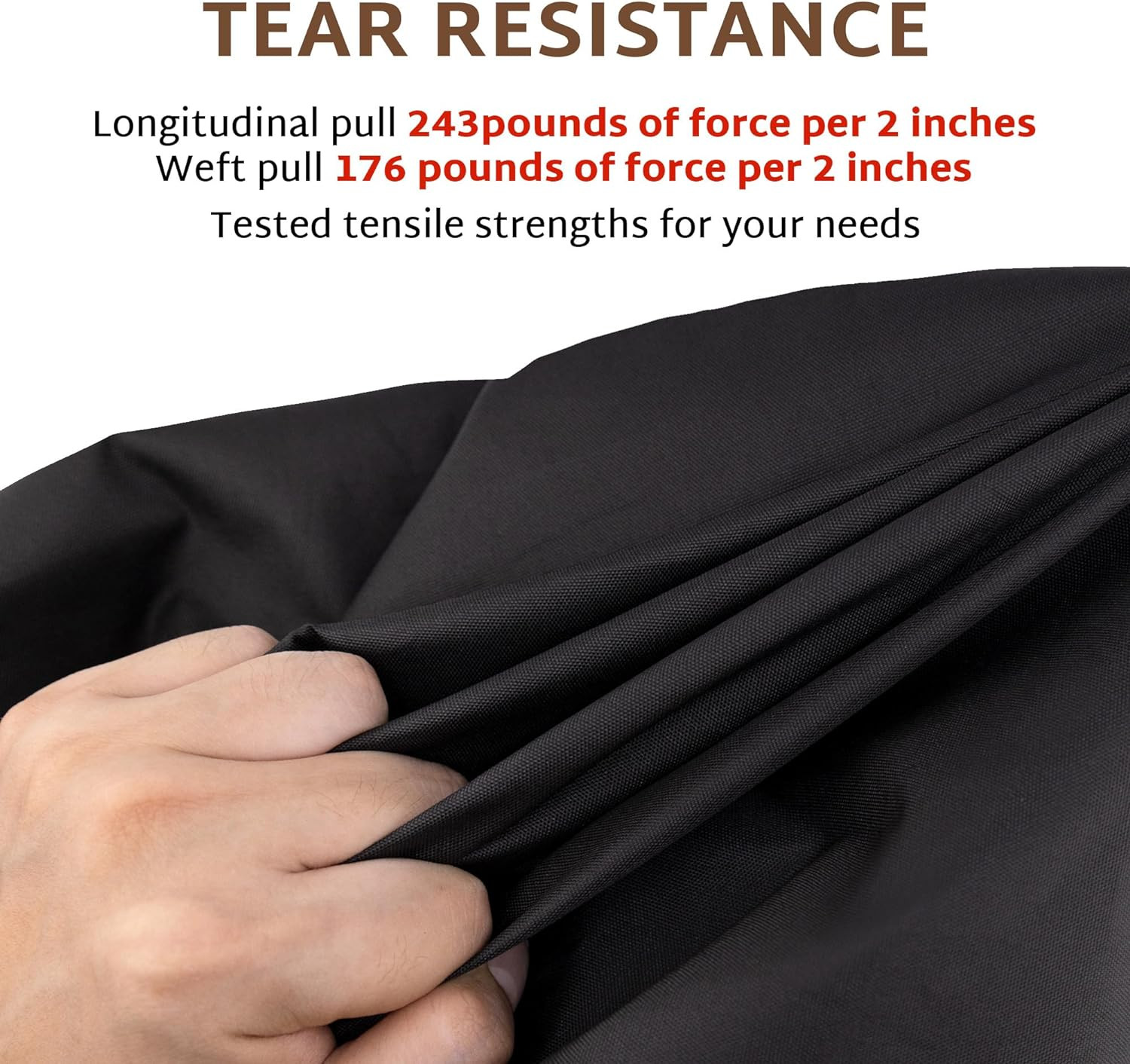 Outdoor Waterproof and Weatherproof Hot Tub Cover 85 X 85 Inch Fit 84 X 84 or 83