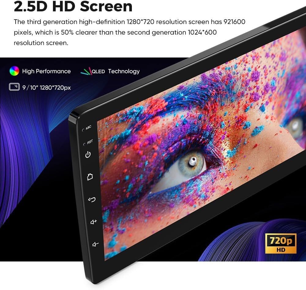 For Jeep Wrangler Unlimited 2007-2015 Apple Carplay 7" Car Radio Stereo GPS WIFI