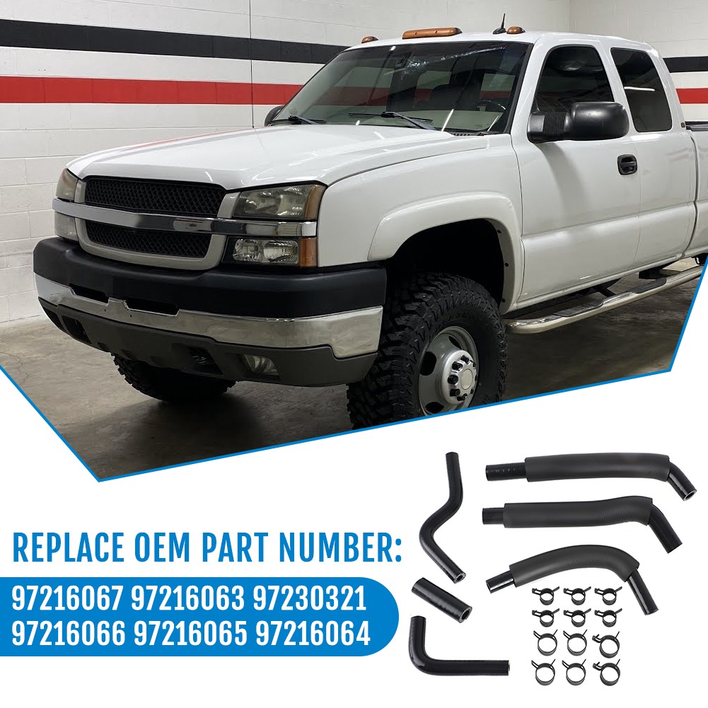 For Deluxe LB7 Duramax Low Pressure Fuel Line Hose Kit 2001-04 6.6L ​​97216067​