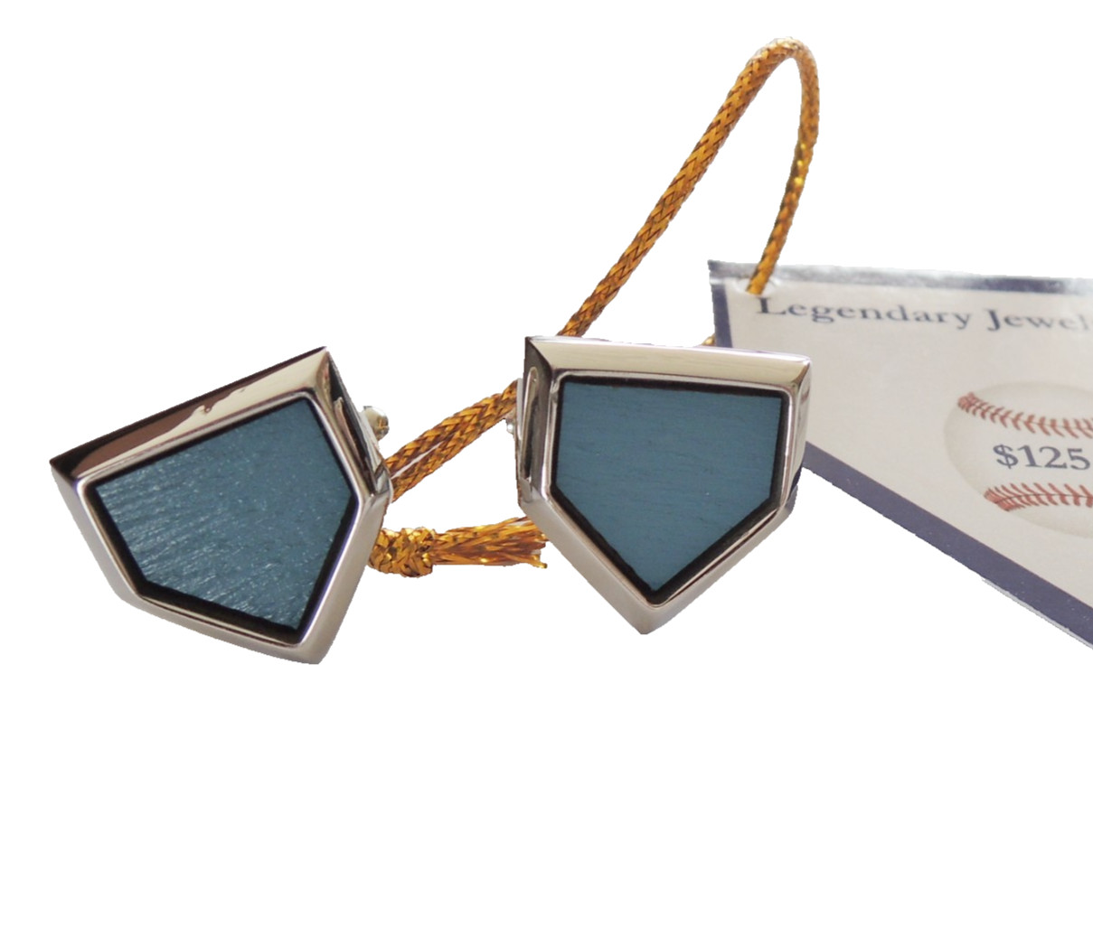 Yankee Stadium seat home plate cufflinks Brand New