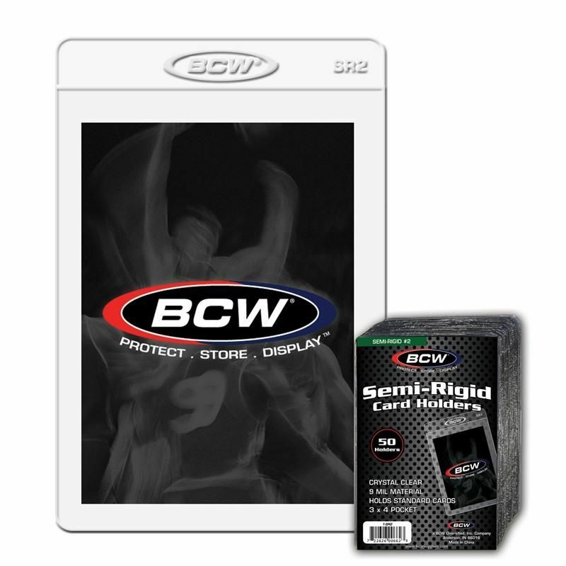 YOU PICK! BCW Top Loaders 35 59 79 108 138 168 197 pt Sleeves Team Bags 55 75