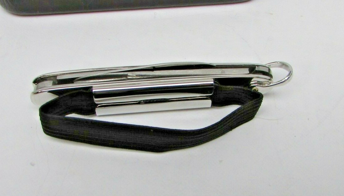 WEH Hayward Vintage Sterling Silver 2.5" Pocket Knife w/ Hard Case, New