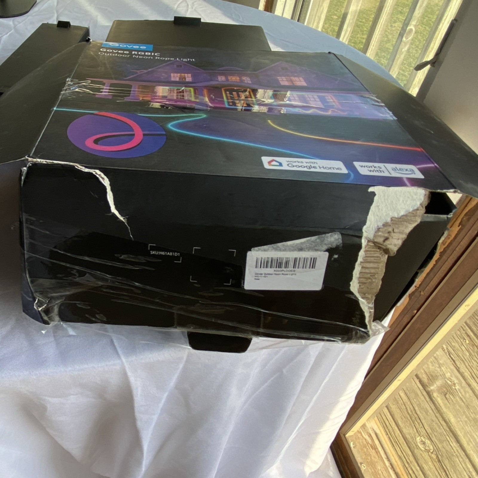 Govee RGBIC Outdoor Neon Rope Light Multicolor LED Smart Alexa Google Home