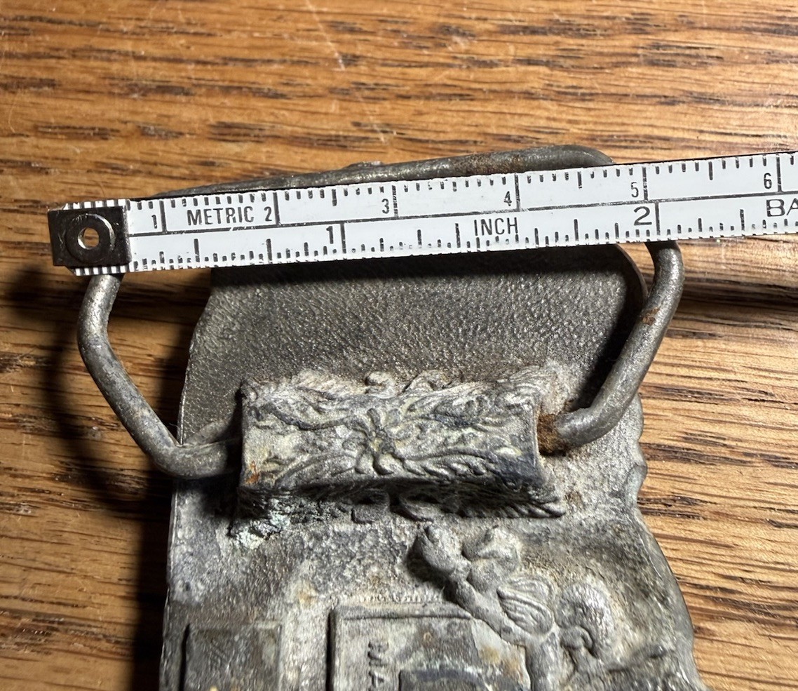 Markatron Coca-Cola Pewter Belt Buckle Racing Theme