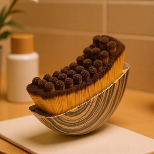 2PC Lymphatic Contour Face Brush Lymphatic Drainage Massager for Face by Glowiex