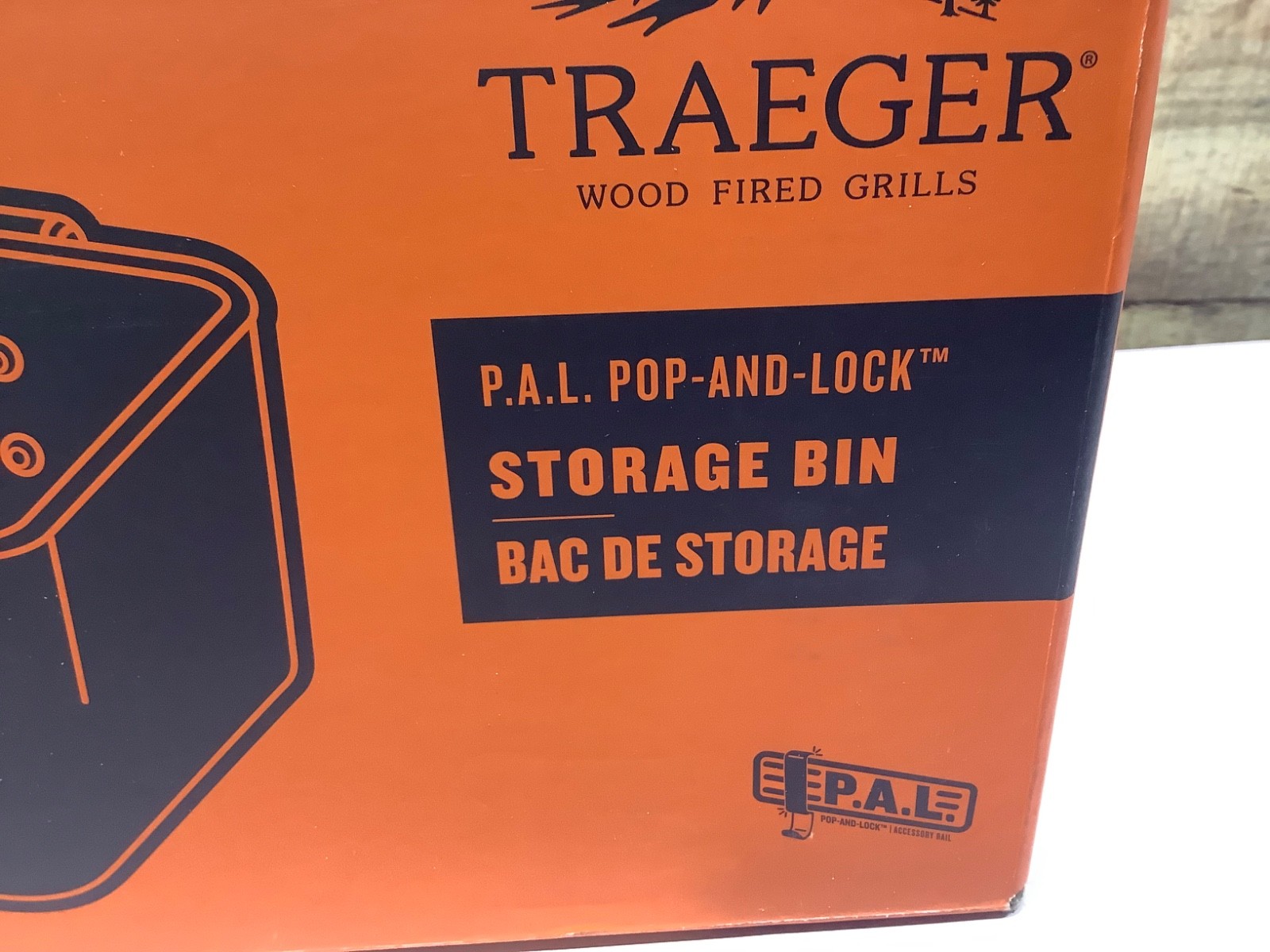 Traeger BAC653 P.A.L. POP-AND-LOCK Steel Storage Bin