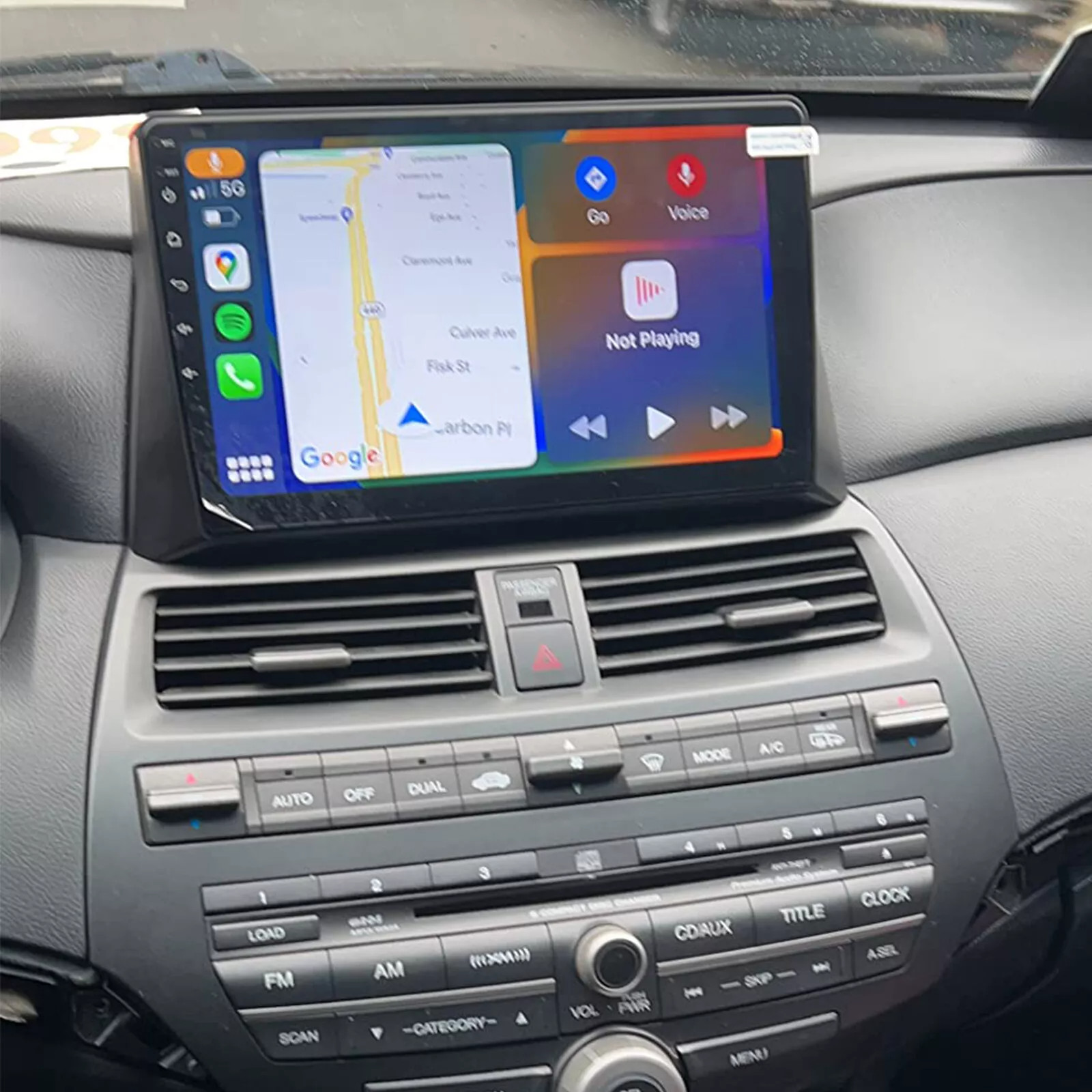 FOR HONDA ACCORD 8th 2008-2013 ANDROID 13.0 APPLE CARPLAY CAR STEREO GPS RADIO