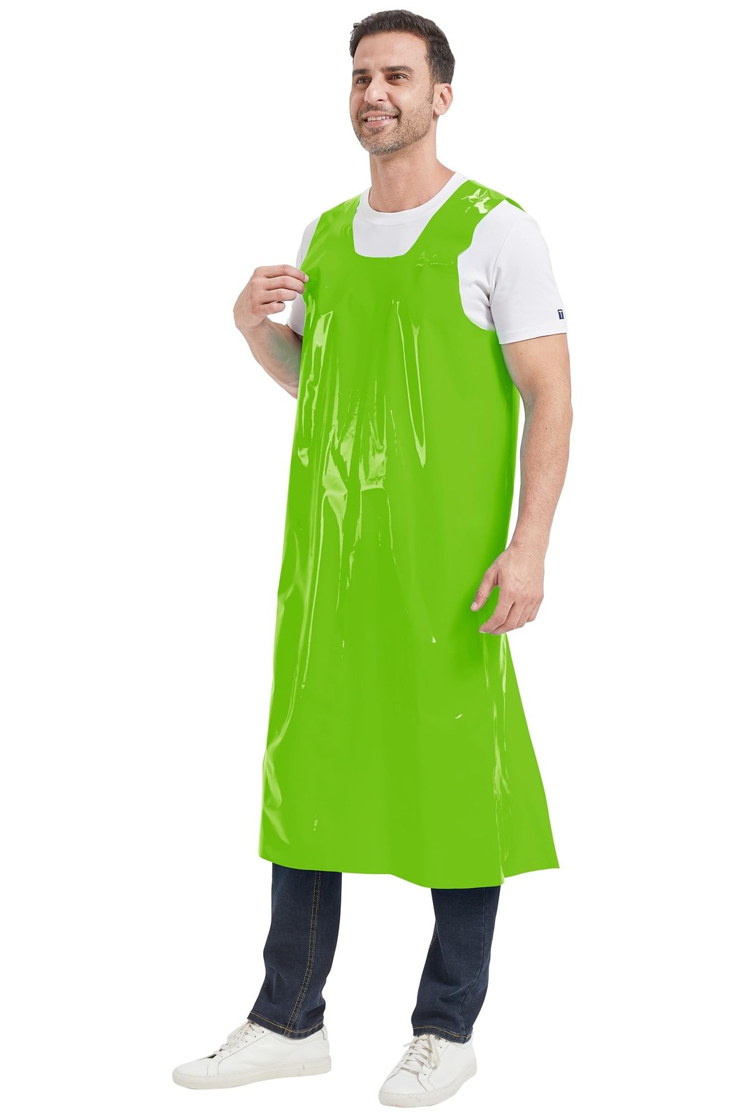 Nanxson Waterproof TPU Work Apron Lightweight Adjustable for Dishwashing Lab ...