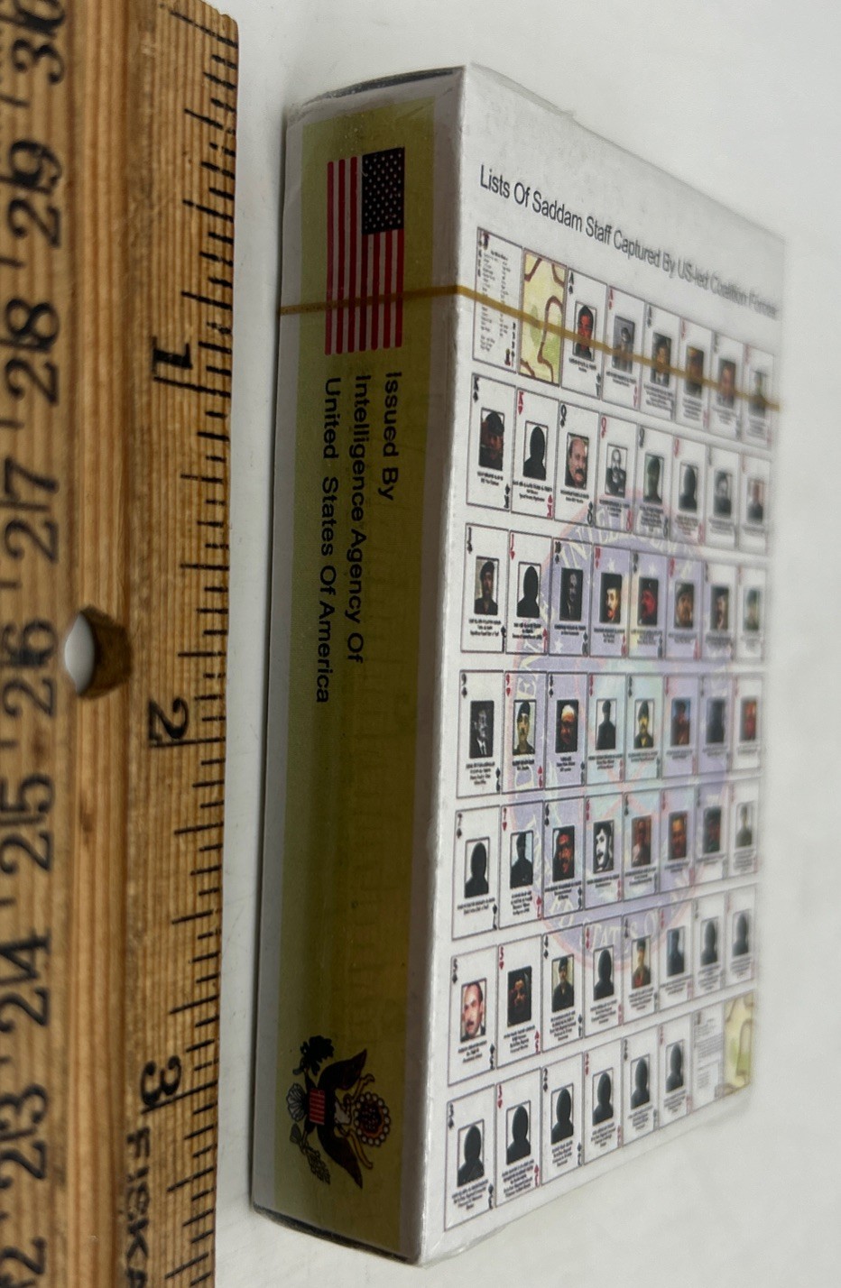 Defense Intelligence Agency Playing Cards 2003 Iraq Saddam Capture Sealed Rare!