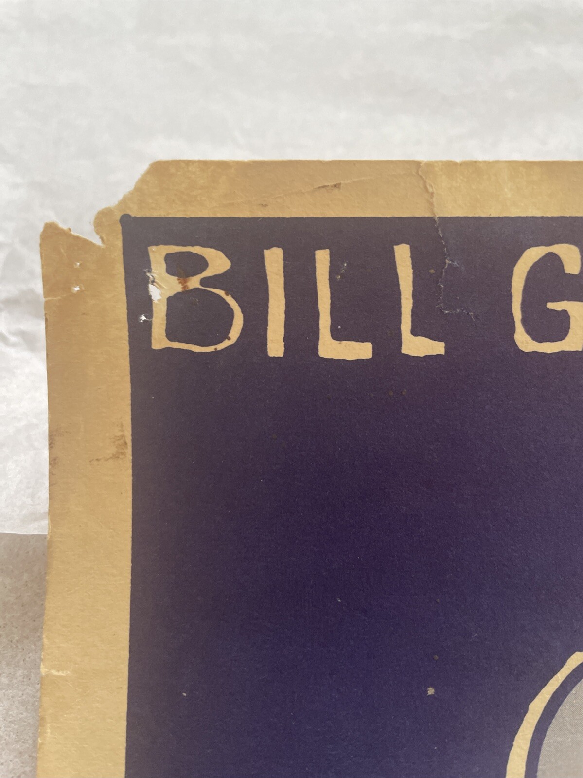 1966 Grateful Dead, Quicksilver, Mothers Of Invention, BG-9 Fillmore Poster