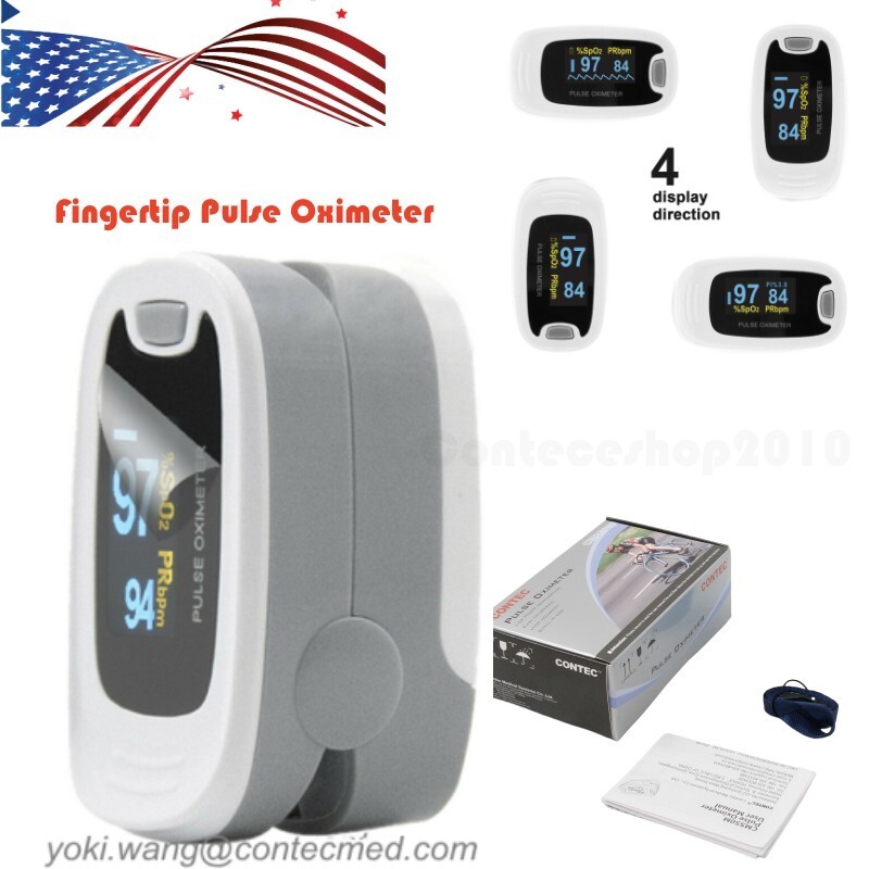 Mint in box Fingertip Pulse Oximeter SPO2 oxygen monitor Medical Grade CE FDA
