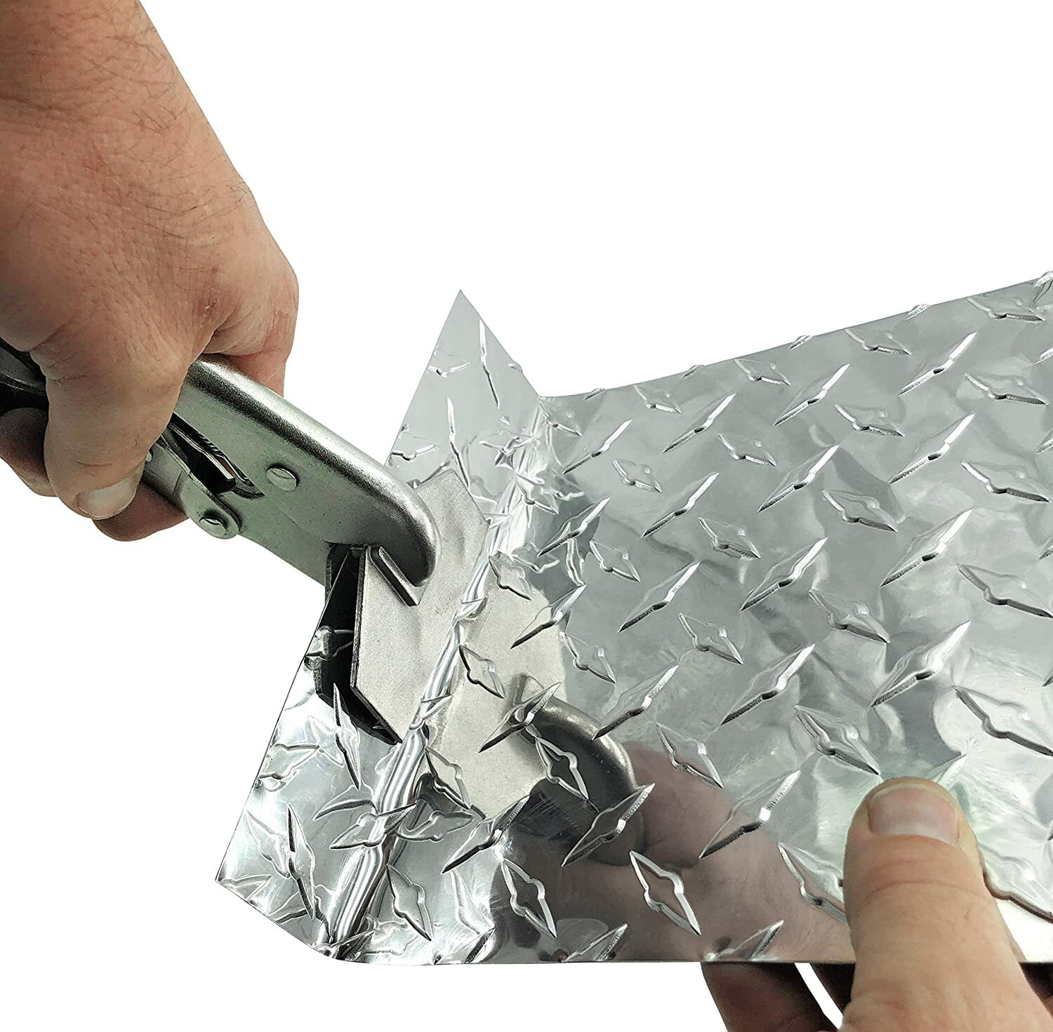 EAGLE 1 Thin .025 Aluminum Diamond Tread Plate Rolls Gravel Guards Many Colors