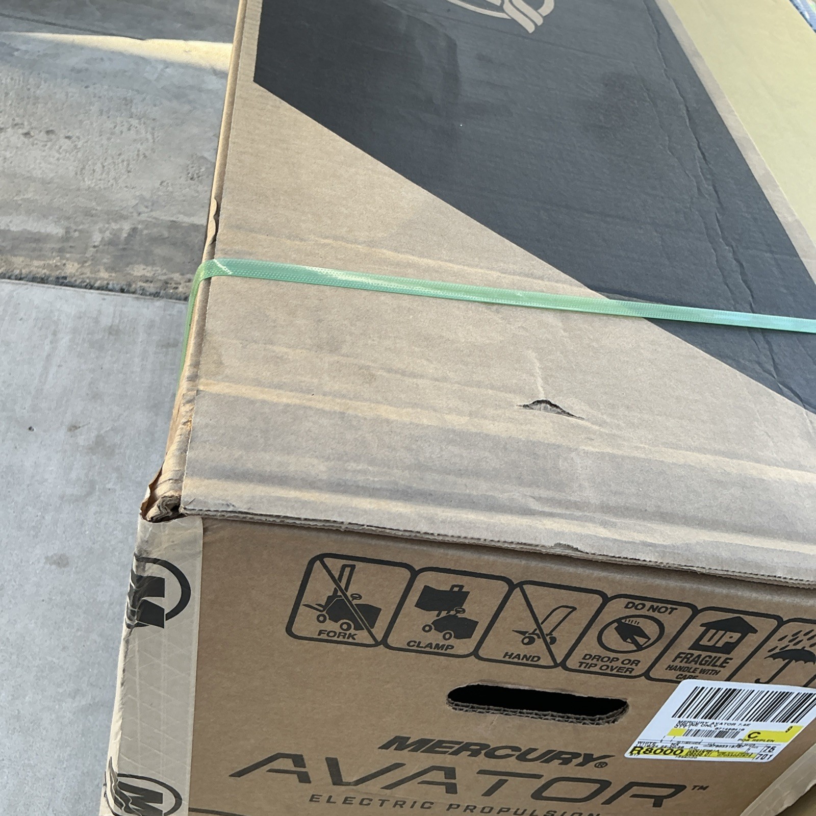 Mercury Avator 7.5e Electric Outboard Motor Kit, 15" Shaft