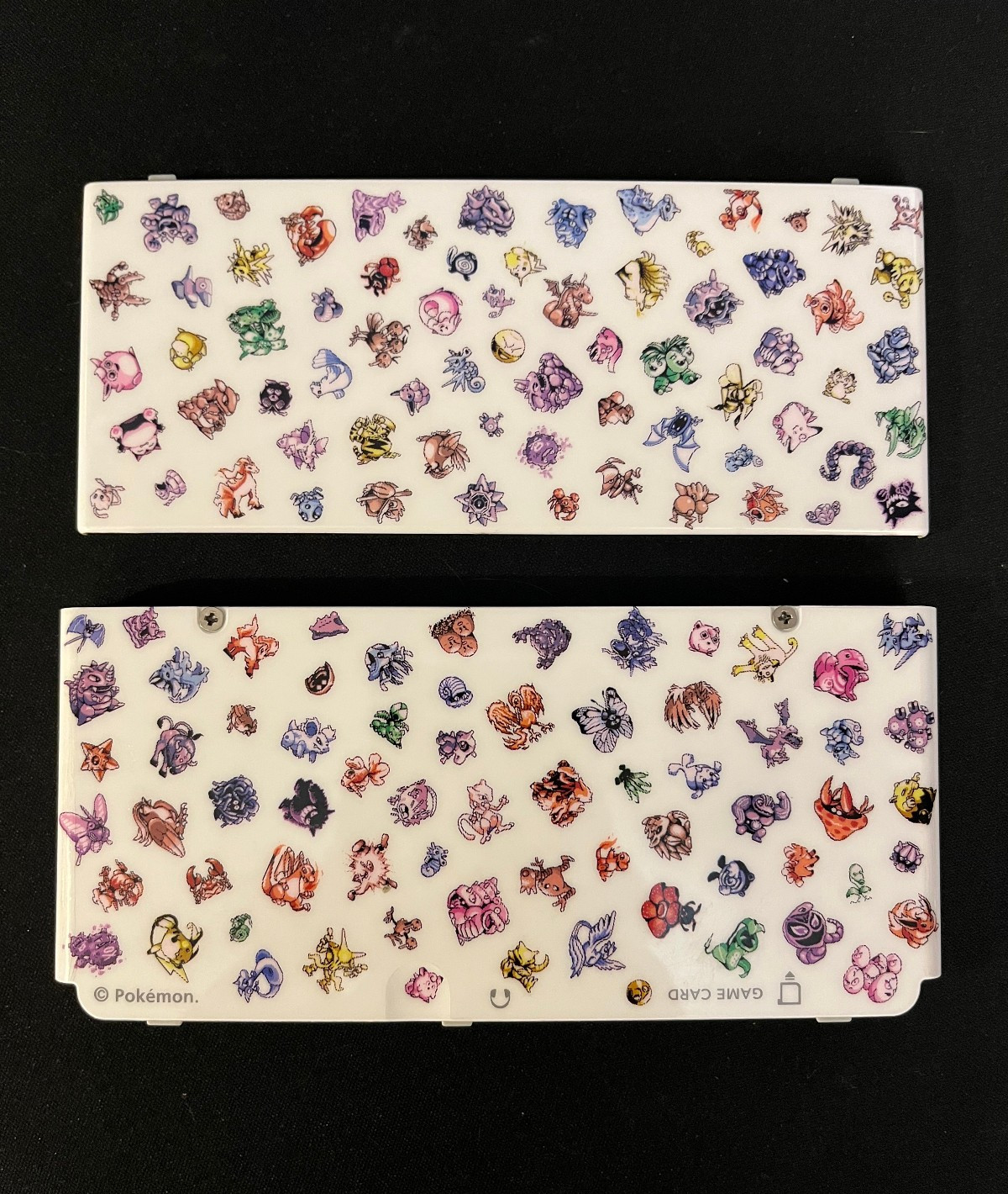 OEM "New 3DS" Pokemon Original 151 Kisekae Faceplates - Genunine Nintendo - Used