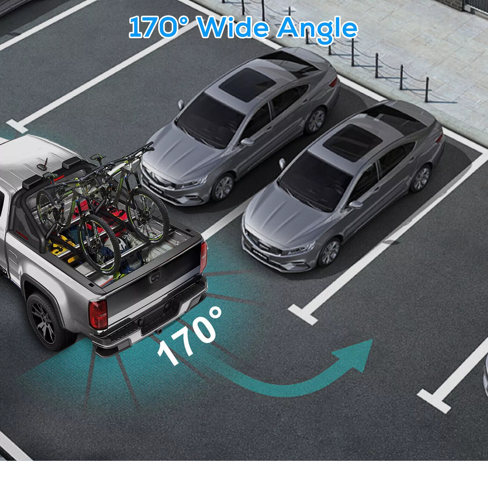 Rearview Backup Camera For Chevrolet Silverado/GMC Sierra (1999-2006 Models)