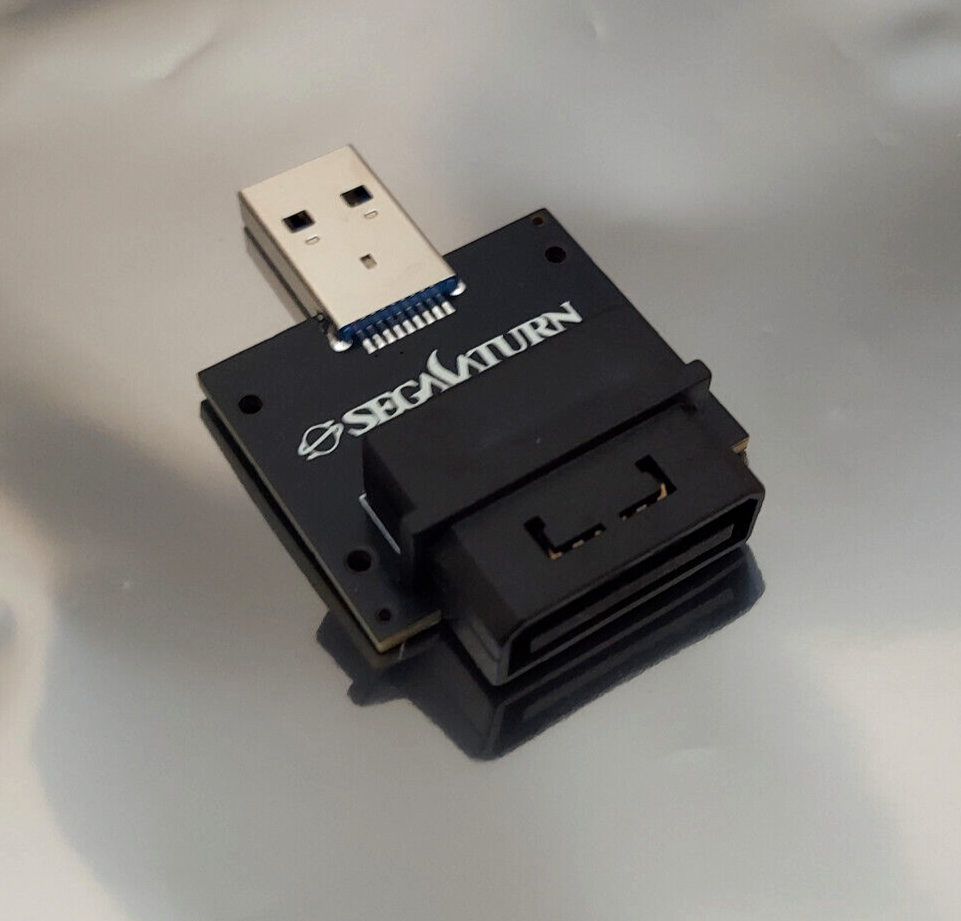MiSTer FPGA SNAC SEGA Saturn Adapter w/ Case (New Item)