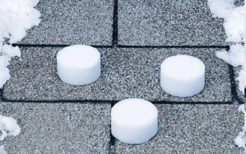 10 Ice Snow Dam Melting Pills 3 Inches Roofs Driveways Works on Contact