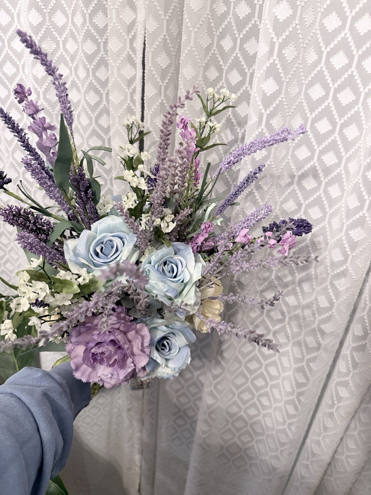 Wedding Boutonniere, Bouquet, Decor 15 Lot