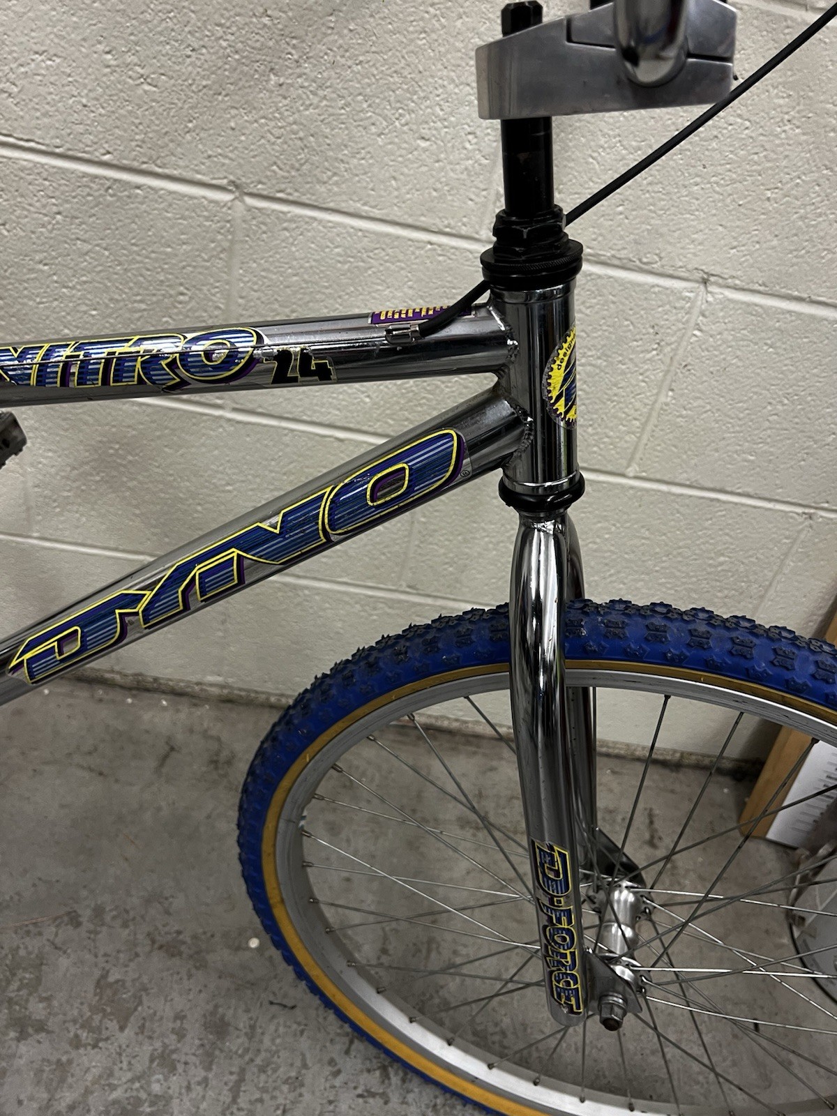 GT Dyno NSX Nitro Old School Mid School Chrome BMX 24inch