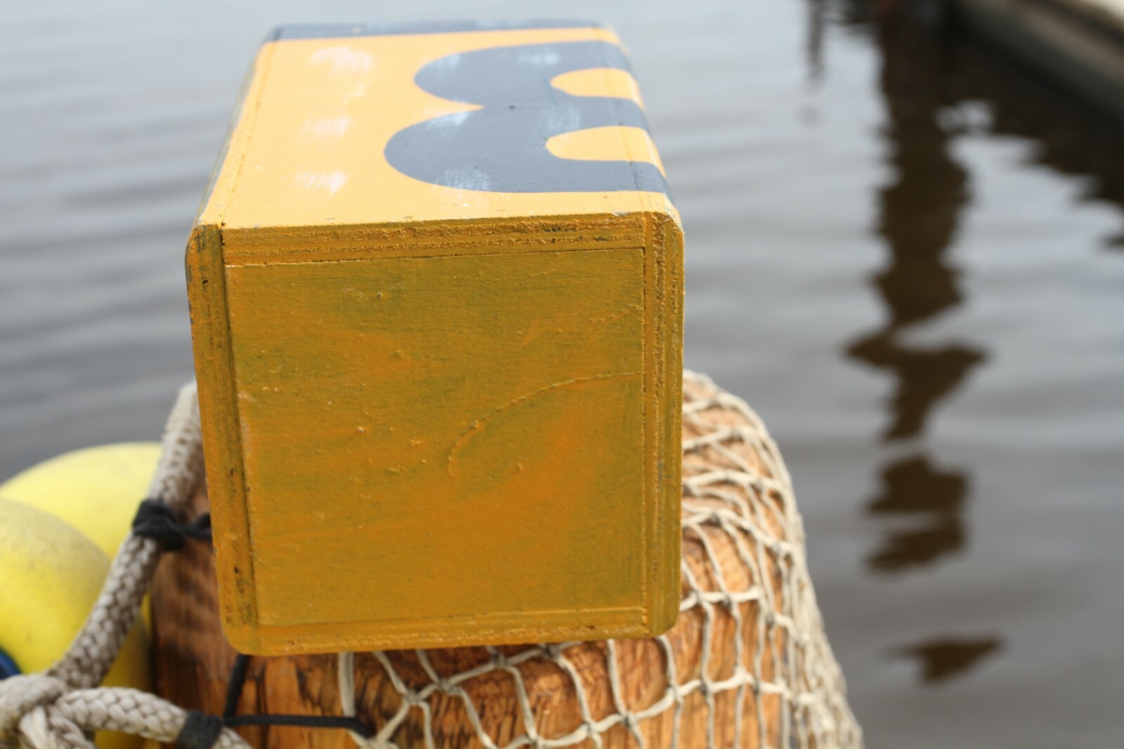 Weathered Look Vintage Replica Wood Buoy Float - WF-3