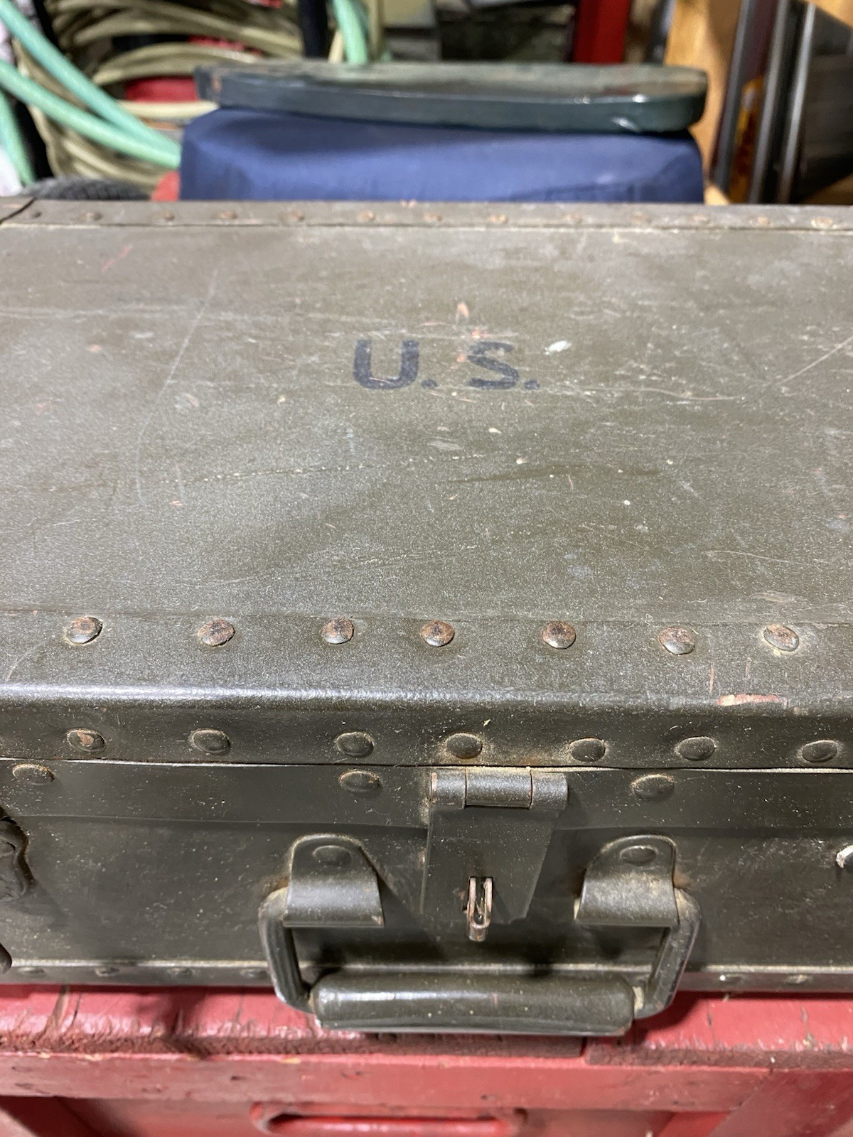 US Army Barber Kit Case NSN 3590-00-058-1837