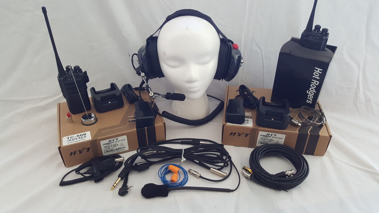 Race Car Radio Set NASCAR SPEEDWAY SET  Racing Radios Electronics Communications