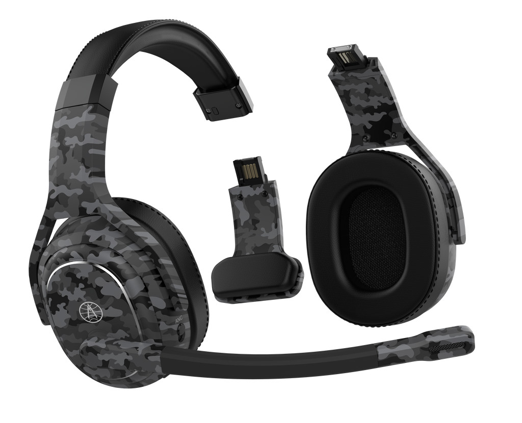 ClearDrive 220 Black Camo Rand McNally Premium Noise Cancelling 2-1 Headphones