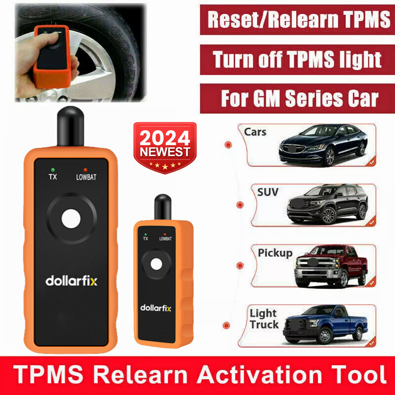 EL-50448 TPMS Relearn Tool Auto Tire Pressure Monitor Reset Activation For GM US